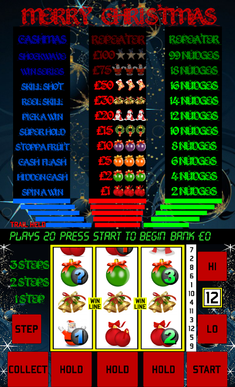 Christmas Fruit Machine Screenshot2