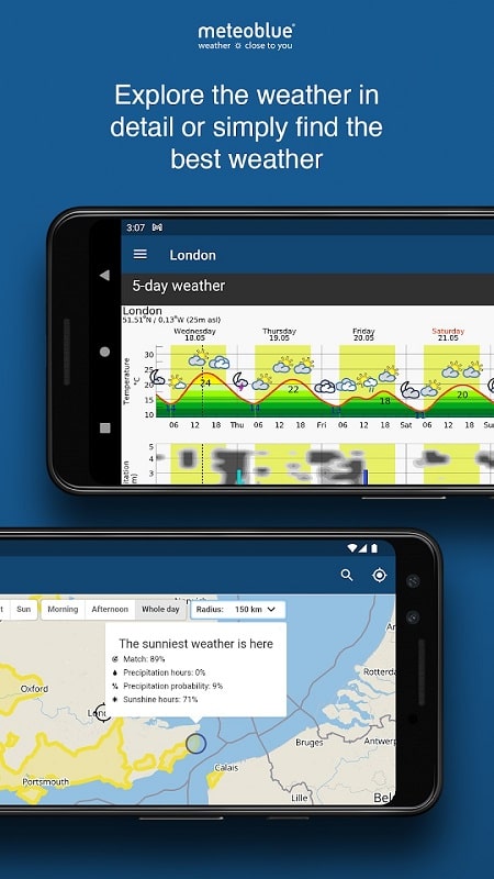 meteoblue weather & maps Screenshot3