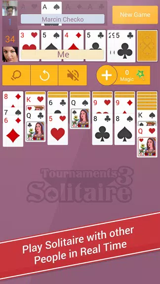 Tournaments 3 Solitaire Screenshot1