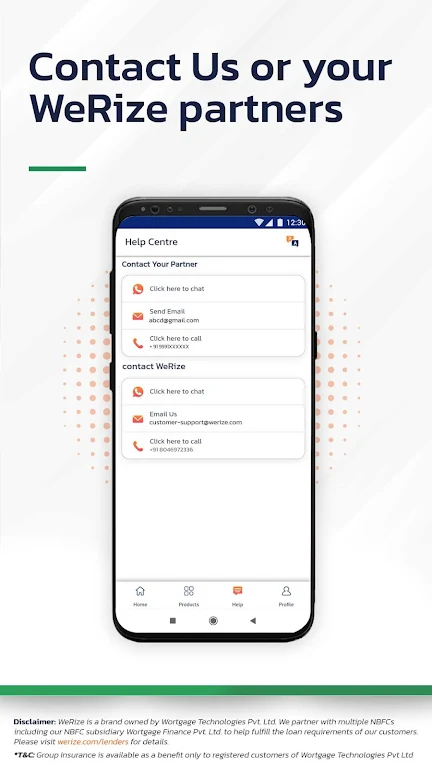 WeRize Customer App Screenshot4