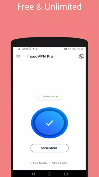 Incog VPN PRO- Free Premium Unlimited Proxy & VPN Screenshot1