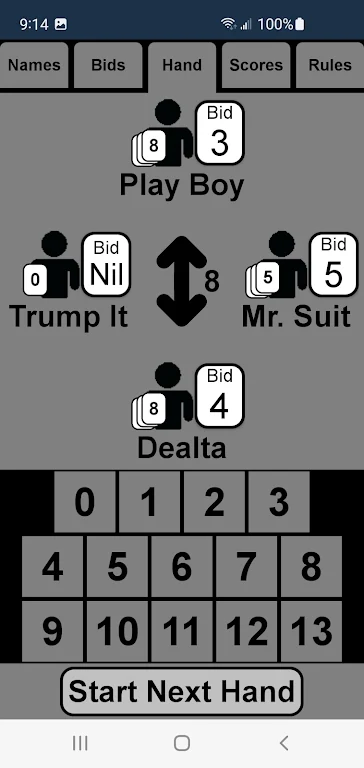 Spades Scorekeeper Screenshot3