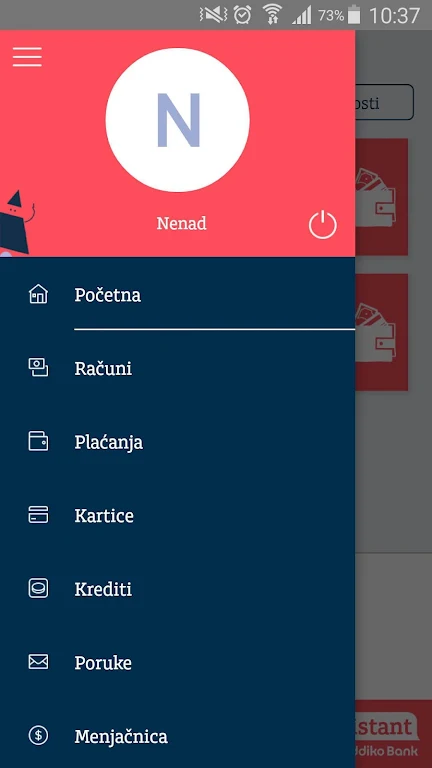 Addiko Mobile Crna Gora Screenshot3