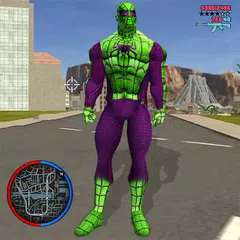 Spider Rope Hero Frog Ninja Strange Gangster Crime APK