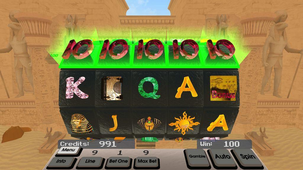 Book of Egypt 3D Slot Screenshot2