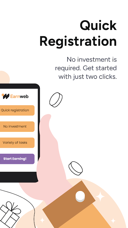 Earnweb: Earning app & website Screenshot2