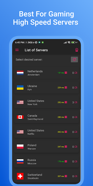 Fast Gaming VPN - For Gaming Screenshot3