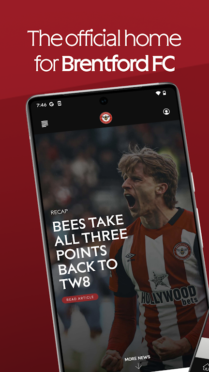 Brentford FC Official Screenshot1