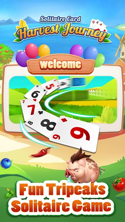 Solitaire Card - Harvest Journey Screenshot1