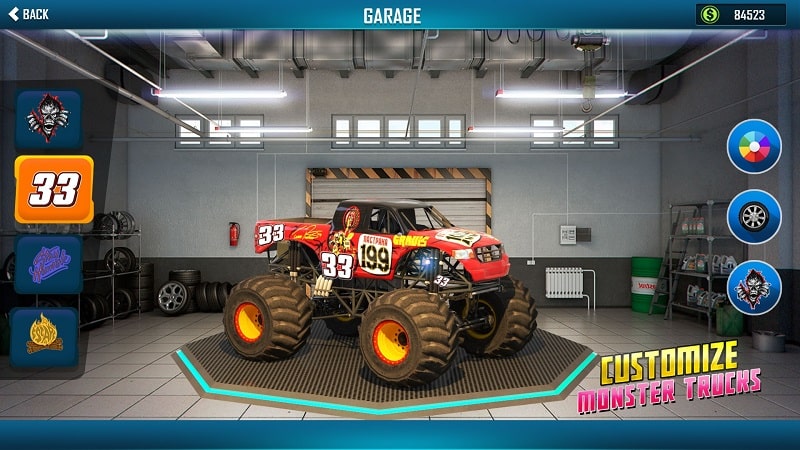 Car Racing Monster Truck Games Screenshot4