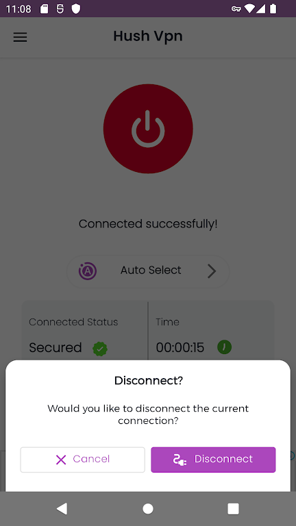 HushVPN - Protect Your Privacy Screenshot2