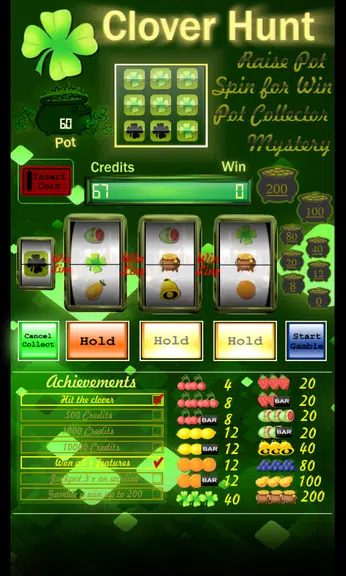 Slot Machine Clover Hunt Free Screenshot1