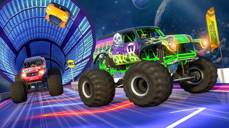 Car Racing Monster Truck Games Screenshot3