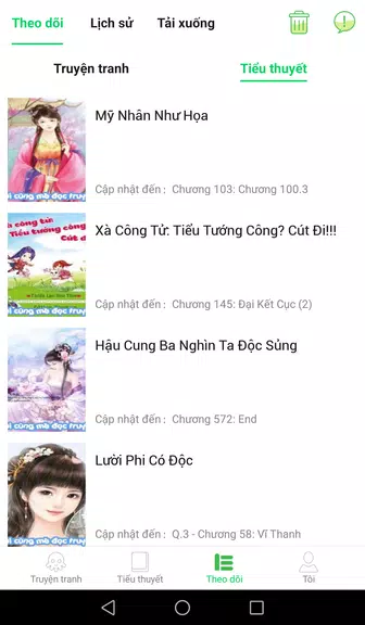 Mê đọc truyện- Thư giãn trên từng trang truyện Screenshot4