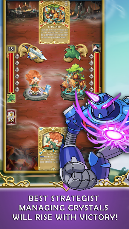 Crystal Soul Card Battle Screenshot3