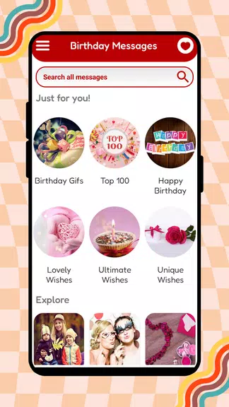 Birthday Cards & Messages Wish Screenshot1