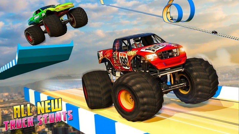 Car Racing Monster Truck Games Screenshot2