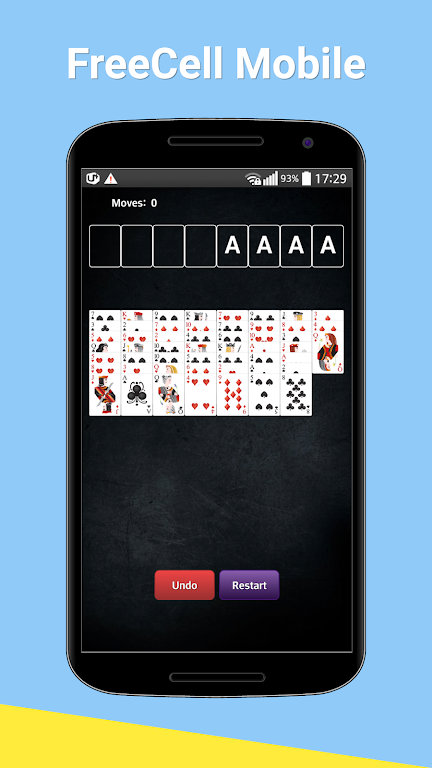 FreeCell Mobile Game Screenshot2