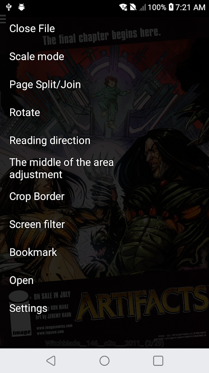 SCViewer (Scan-manga viewer) Screenshot2