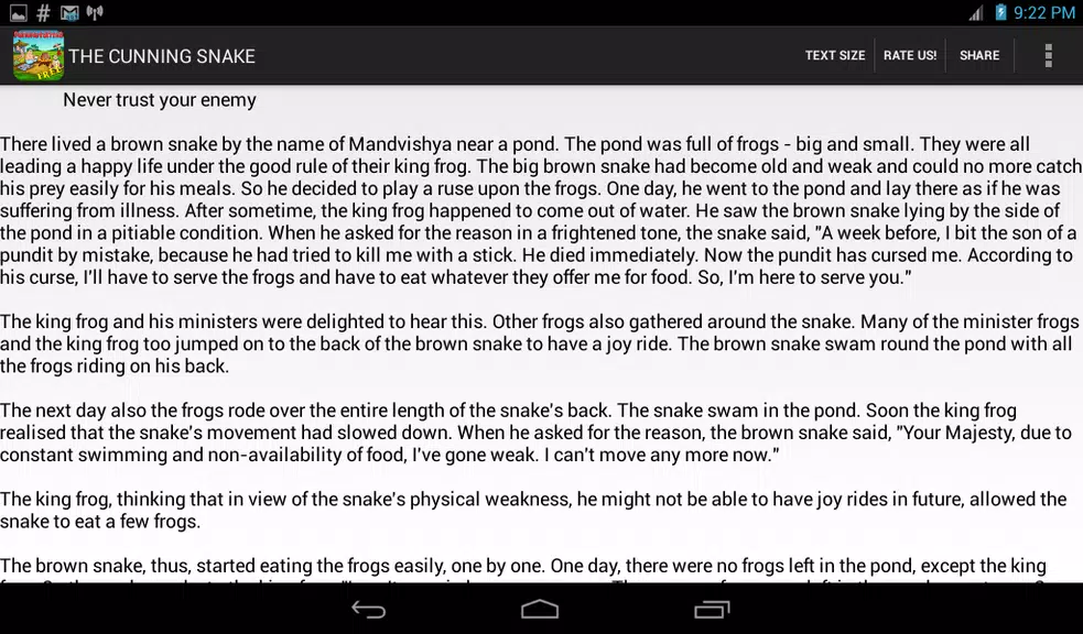 Panchatantra Stories Book Screenshot3