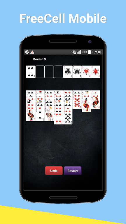 FreeCell Mobile Game Screenshot3