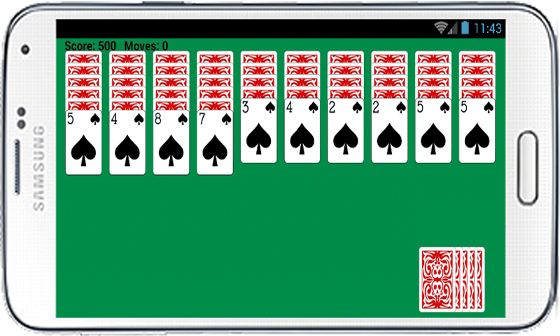 Spider Solitaire Free Game Fun Screenshot1