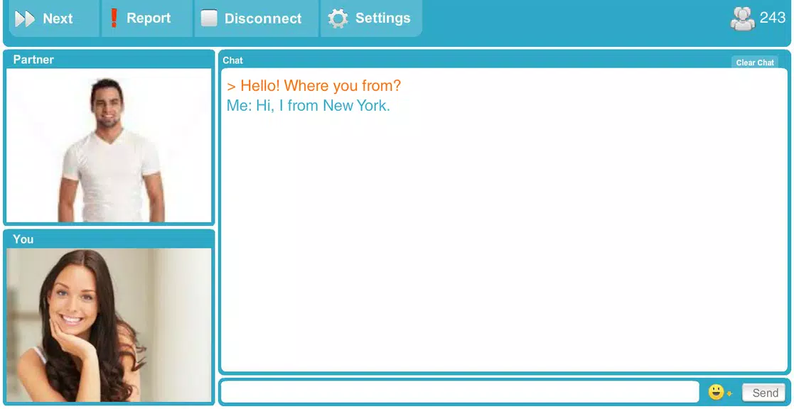 Live Chat Roulette Screenshot1