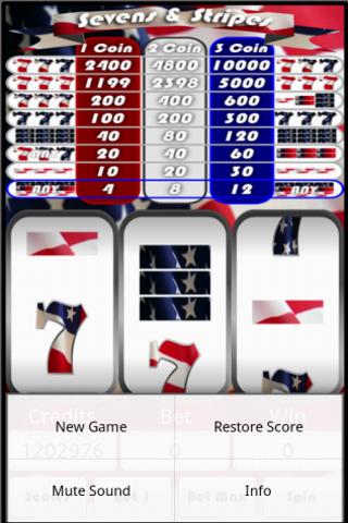 Casino Sevens & Stripes Slots Screenshot3