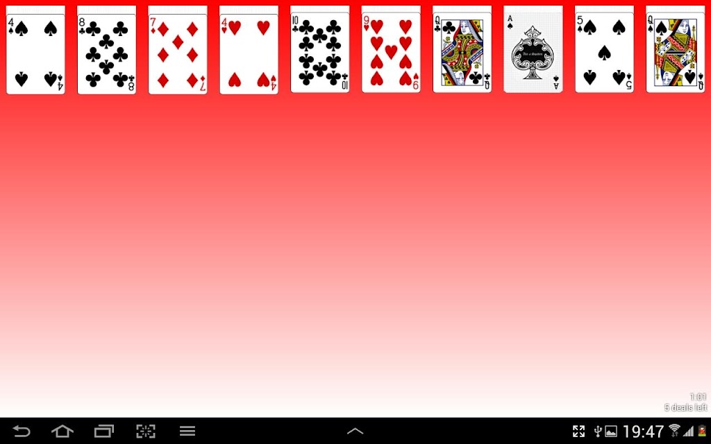 Spider Solitaire Free Game Screenshot4