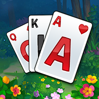 Solitaire Tripeaks-Secret Garden-Free Card Game APK