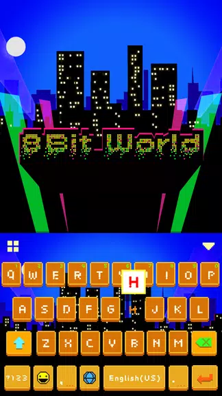 bitworld Keyboard Theme Screenshot1