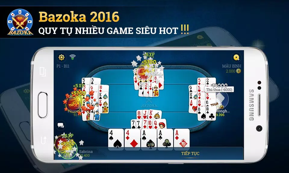 Bazoka - game bai online 2016 Screenshot3