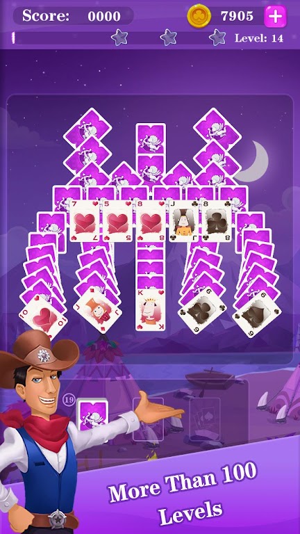 Cowboy Solitaire Match Screenshot1