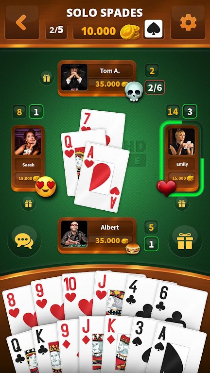 Spades -Batak HD Online Screenshot1