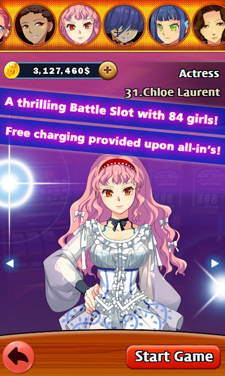 Battle Girl Slots Screenshot3