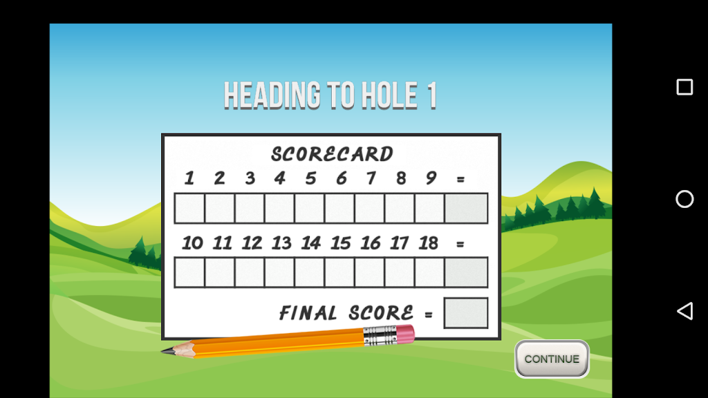 Golf Solitaire 18 Screenshot4