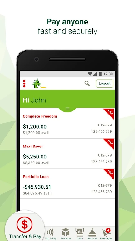 St.George Mobile Banking Screenshot2