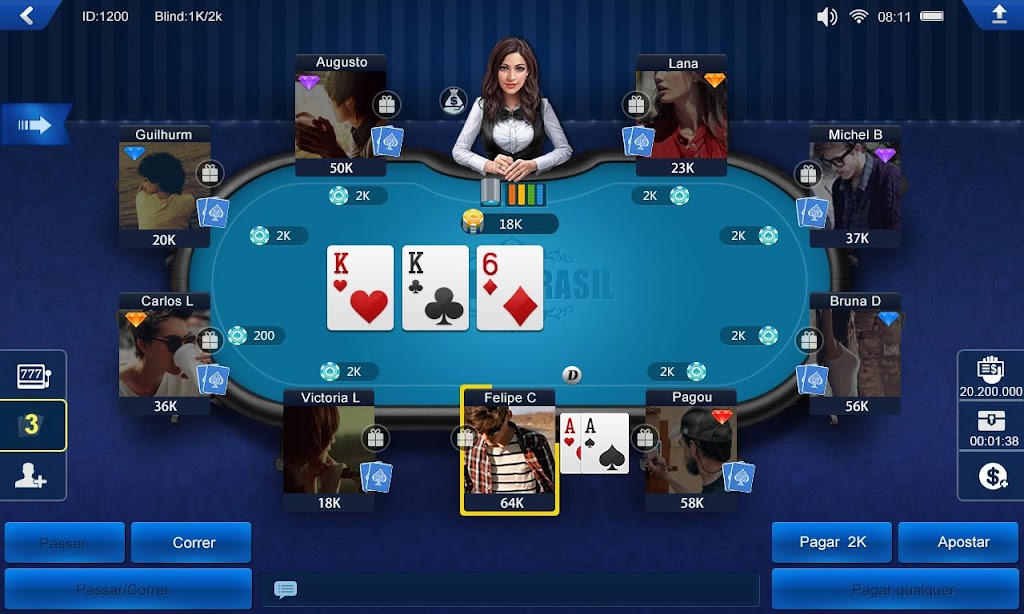 Poker Brasil HD Screenshot2