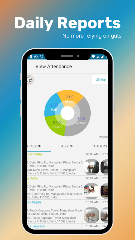 Staff GPS Attendance Salary Screenshot4