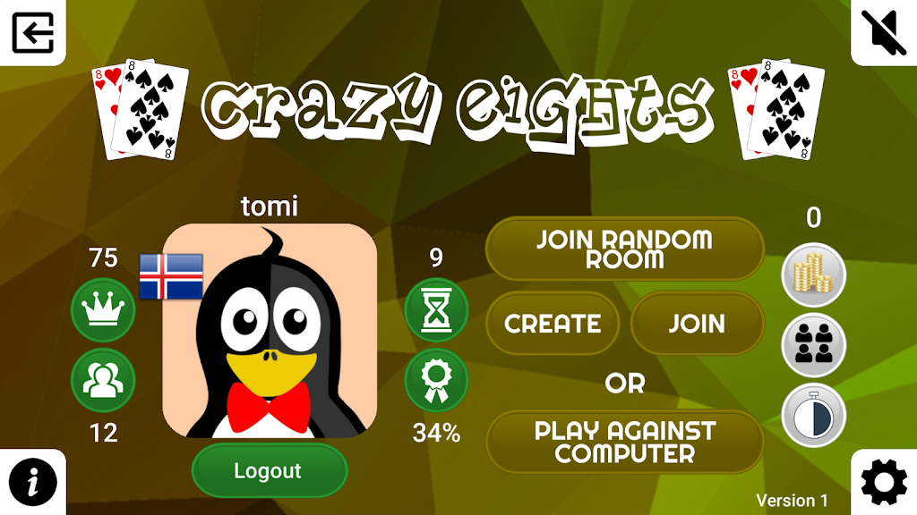 Crazy Eights Online Screenshot2