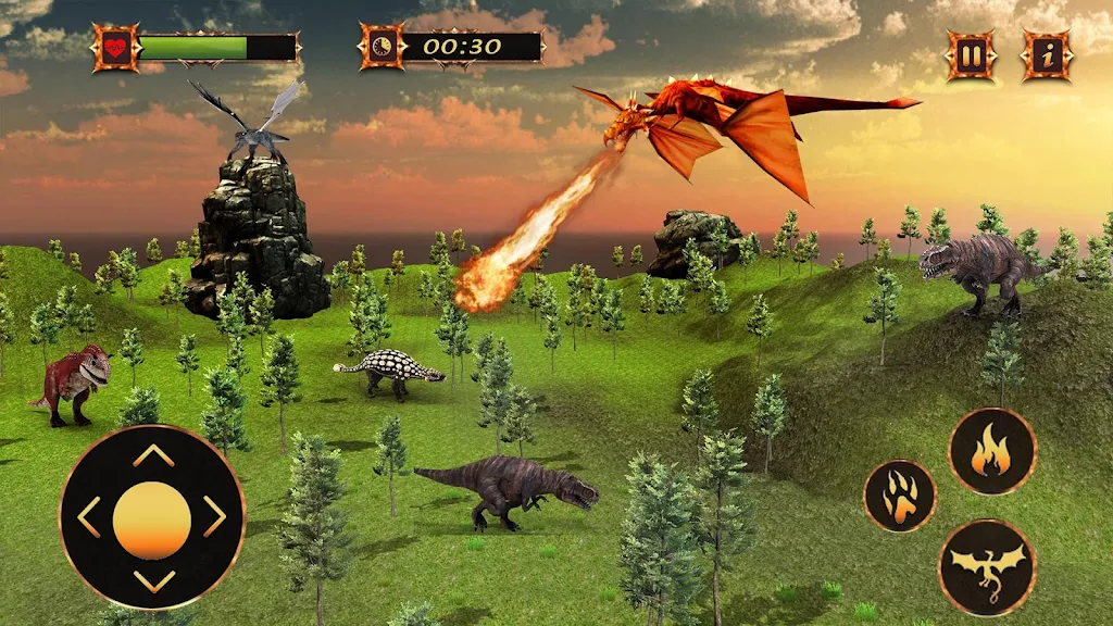 Grand Dragon Fire Simulator Screenshot2