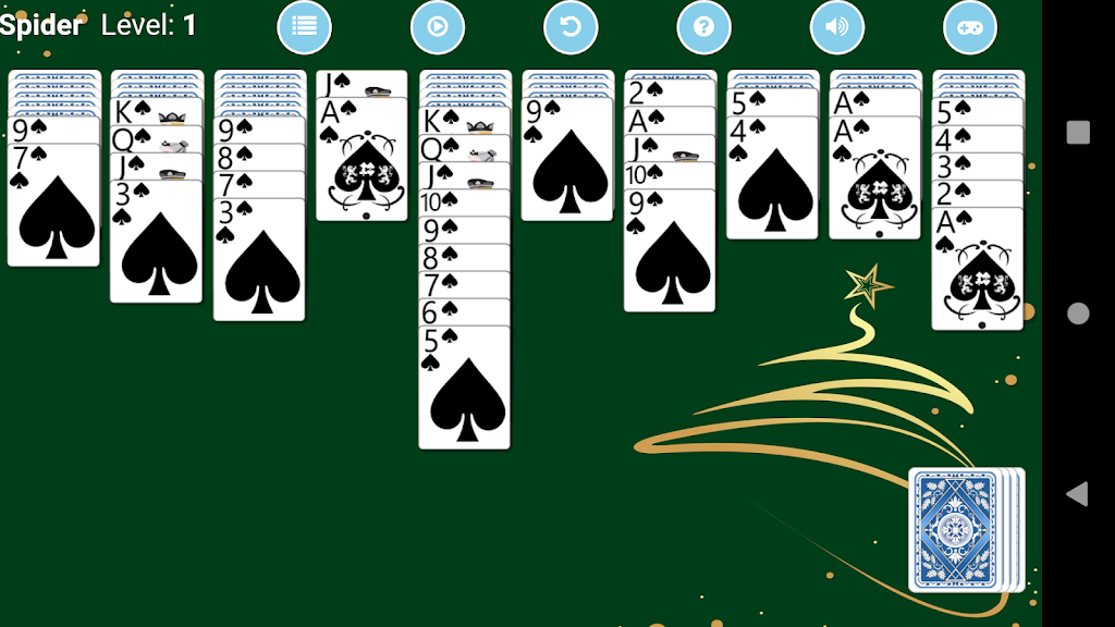 Spider Solitaire X Screenshot1