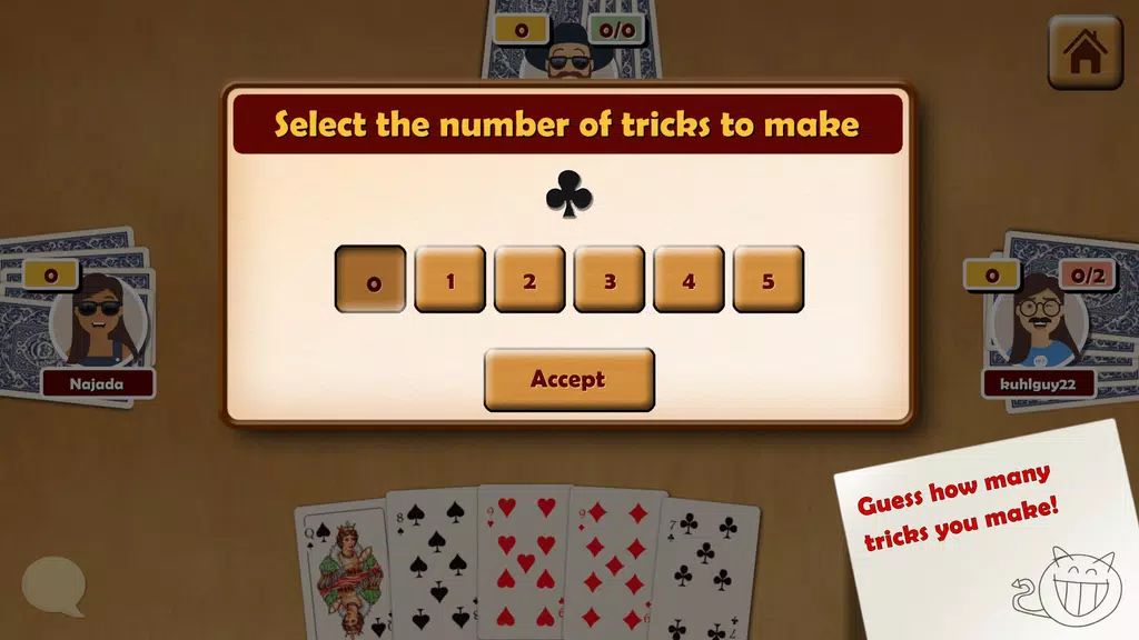 Oh Hell | Bid Whist | Spades Screenshot1