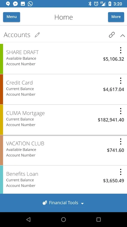 OAS FCU Mobile App Screenshot3