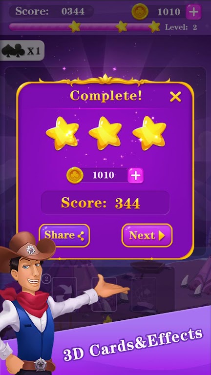 Cowboy Solitaire Match Screenshot4