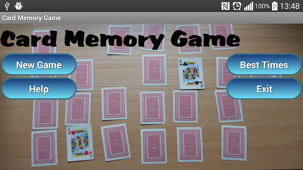 Card Memory Game Screenshot2