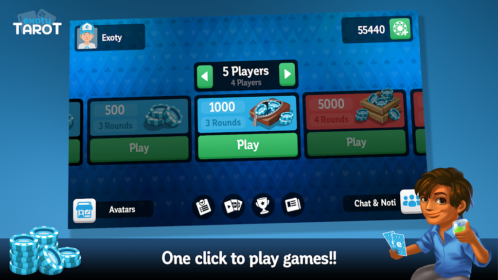 Multiplayer Tarot Game Screenshot2