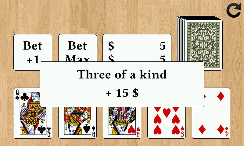 Draw Poker Screenshot2