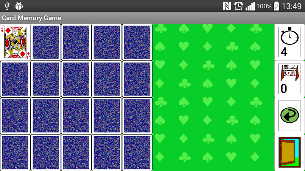 Card Memory Game Screenshot3