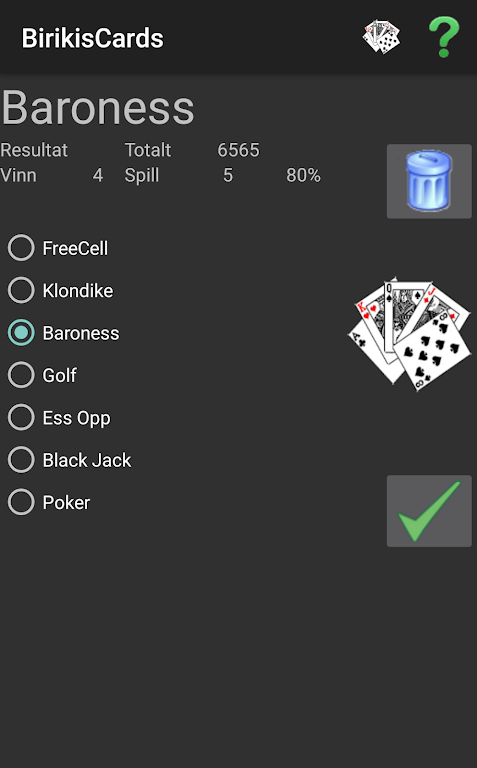 Birikis Cards Screenshot1